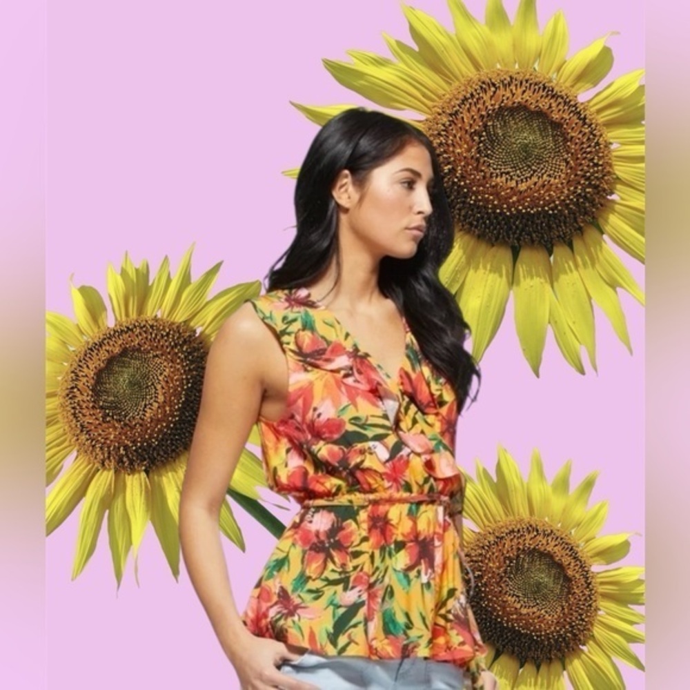 Women’s SOFIA JEANS Blouse by Sofia Vergara Size L